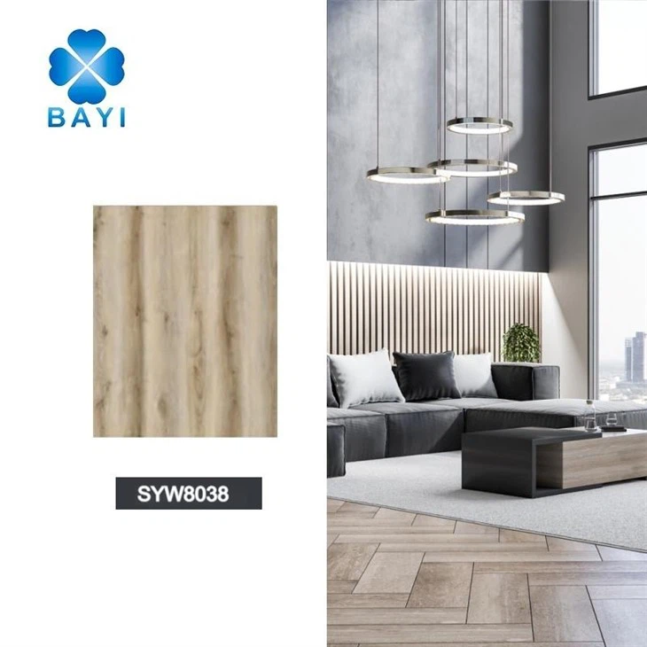 Herringbone Vinyl Click Lock Flooring Plank